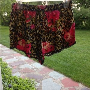 Volcom floral / cheetah shorts